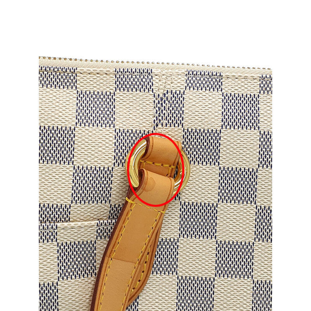Louis Vuitton Azur Damier Totally Bag Tote White - Picture 6 of 8